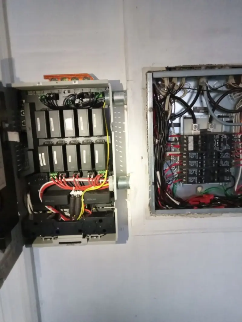 Electrical panel upgrade completed for Indoor Lighting Installation in Deerpark
